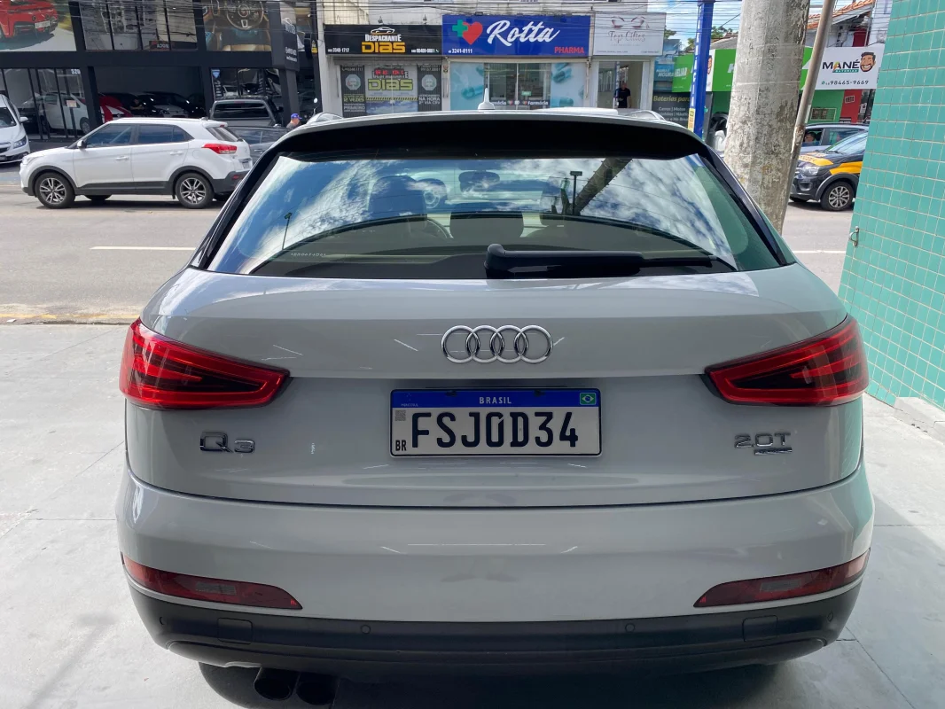 Q3 2.0 TFSI automática INTERNA CARAMELO + TETO SOLAR 2014 - Imagem 6