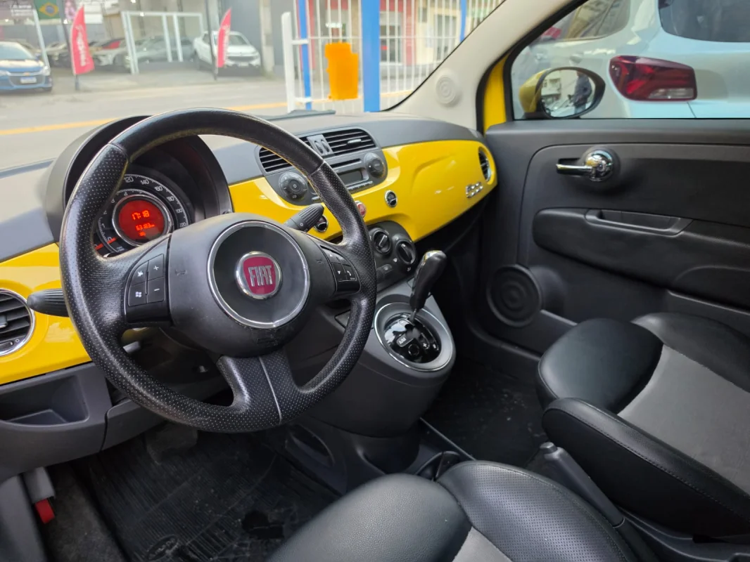 Fiat 500 Dualogic 1.4 Completo 2010 - Imagem 9