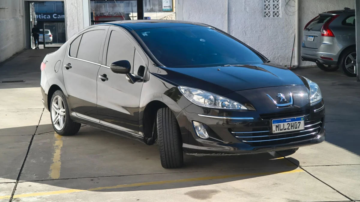 408 Sedan Griffe 1.6 THP Turbo 16V 4p Aut. Com Teto 2012