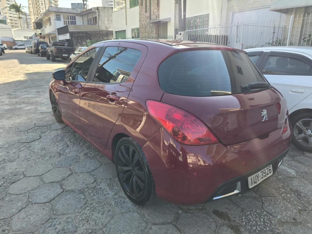 308 Allure 2.0 Automático C/Teto Panorâmico 2014 - Imagem 5