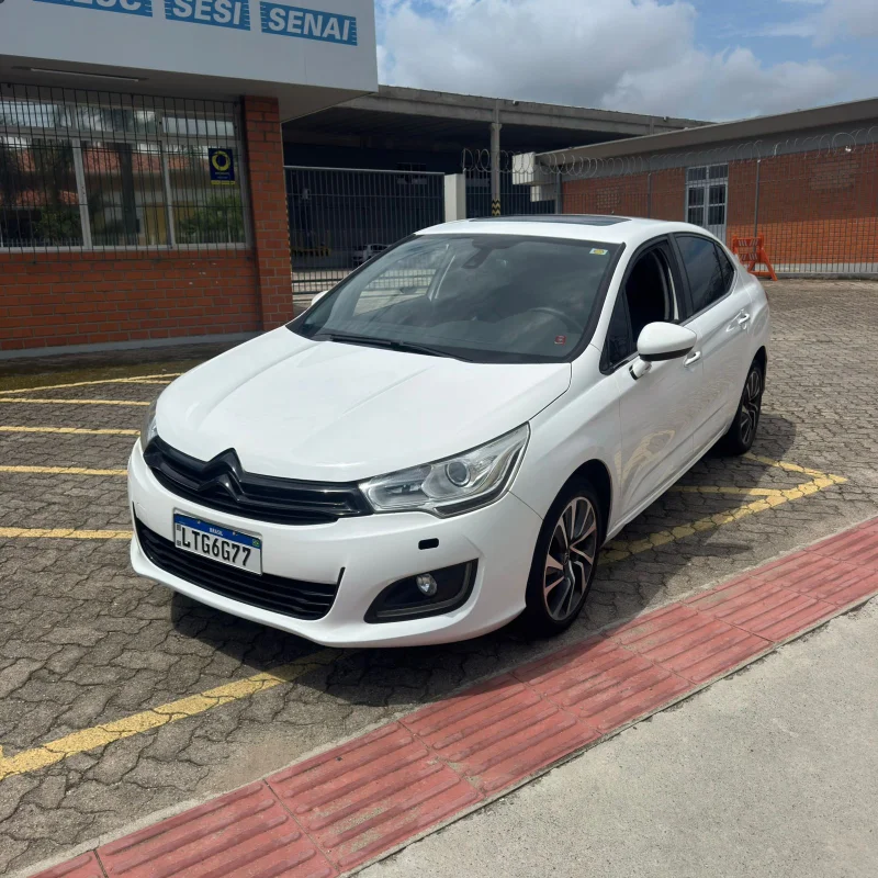 C4 Lounge Exclusive 1.6 Turbo 2018 Teto Solar. - Imagem 5